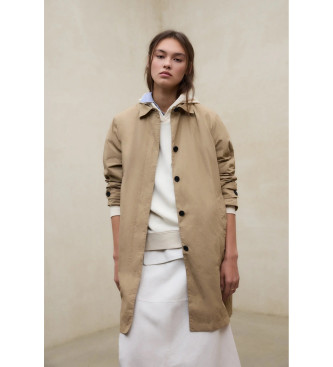 ECOALF -993 Chaqueta Verne beige