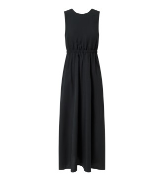 ECOALF para mujer. MCWGADRKARL00194S25-319 Vestido Karl negro (XL), Casual, Modal, Sin mangas / Tirantes, Sostenible