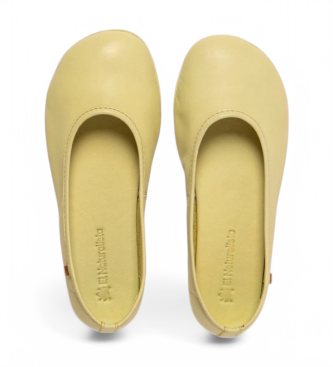 El Naturalista para mujer. 2582011ZR005_0G3 Bailarinas de Piel N5820 Essence verde (39), Plano, Ninguno, Casual