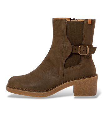 El Naturalista Botas de Piel Ticino marrón