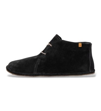 El Naturalista unisex Botines de Piel Bare negro