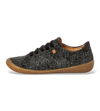 El Naturalista unisex Zapatillas de Piel Pawikan negro