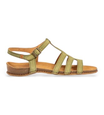 Para mujer. 2580312G1005_0G3 Sandalias de Piel N5803 Panglao (37), Plano, Hebilla, Casual