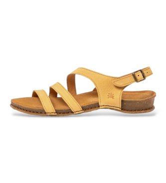Para mujer. 2581112F5005_024 Sandalias de Piel N5811 Panglao (38), Plano, Hebilla, Casual