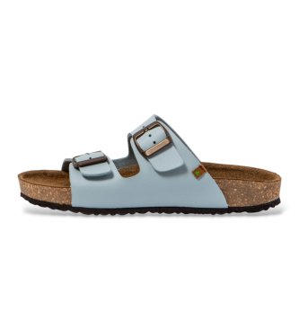 El Naturalista unisex Sandalias de Piel Ne50 Waraji azul