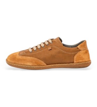 Unisex. 252951123005_023 Zapatillas de Piel N5295 El Viajero (36), Plano, Cordones, Casual