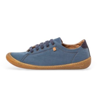 Unisex. 25767A1NF005_0B0 Zapatillas de Piel N5767A Pawikan (39), Plano, Cordones, Casual