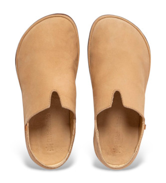 El Naturalista para mujer. 25673L1ZZ005_020 Zapatos de Piel N5673L Bare beige (36), Plano, Ninguno, Casual