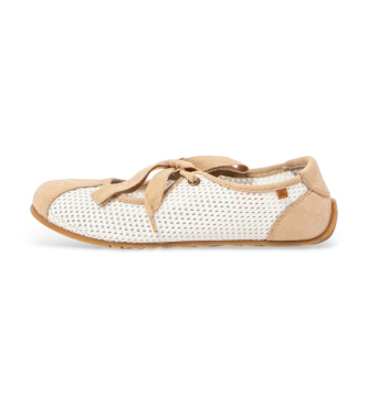 El Naturalista para mujer. 25936C123005_017 Zapatos N5936C Ondina blanco (38), Plano, Cordones, Casual