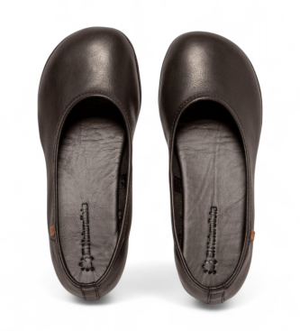 El Naturalista para mujer. 2N6941101005_001 Zpatos de Piel N694 Soft Alma negro (41), 3 a 5cm, Ninguno, Casual