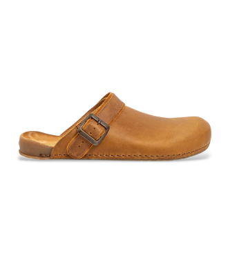 El Naturalistaunisex. 26002115K005_024 Leren klompen N6002 Arizona geel (40), Leer, Plat, Geen, Casual