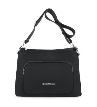 El Potro para mujer. 5003-NYLON Bolso Macuto negro (OSFA), Casual, El Potro outlet 2024.