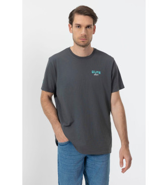 El Pulpo para hombre. 11010126617 Camiseta Estampado Gelato gris (S), Casual, Algodón, Manga corta