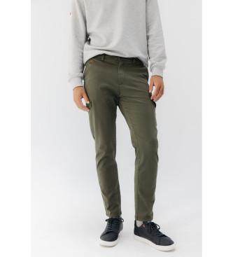 El Pulpo para hombre. 11060327773 Pantalón Cargo Peach verde (44), Casual, Algodón