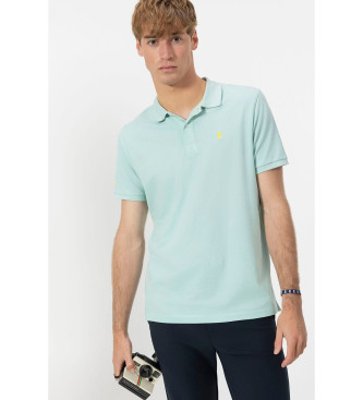 El Pulpo para hombre. 11020126603 Polo Bordados en Contraste azul (S), Casual, Algodón, Manga corta