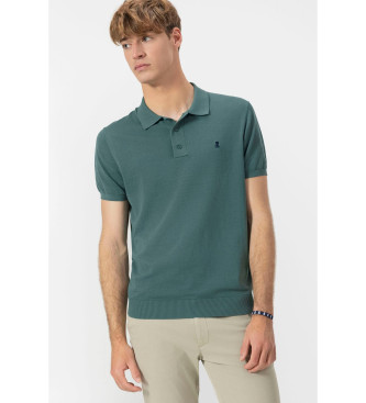 El Pulpo para hombre. 11040926443 Polo de punto Crepe verde (S), Casual, Algodón, Manga corta