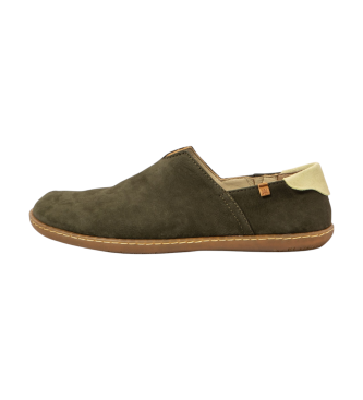 El Naturalista unisex. 2N2757227605_0G3 Zapatos de Piel N275 Soft El Viajero verde (44), Plano, Ninguno, Casual
