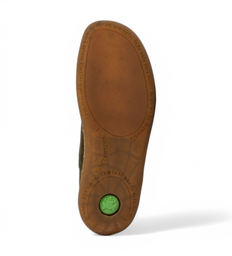 El Naturalista unisex. 2N2757227605_0G3 Zapatos de Piel N275 Soft El Viajero verde 3