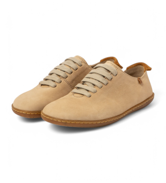 El Naturalista para hombre. 2N2968ZZ0005_020 Zapatillas de piel N296 Viajero beige 2
