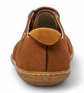 El Naturalista para hombre. 2N2968230005_023 Zapatillas de piel N296 Viajero marrón 4