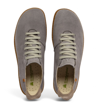 El Naturalista para hombre. 2N2968500005_0B0 Zapatillas de piel N296 Viajero azul grisáceo 3