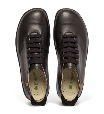 El Naturalista para hombre. 2N2969010005_001 Zapatillas de piel N296 Viajero negro 3