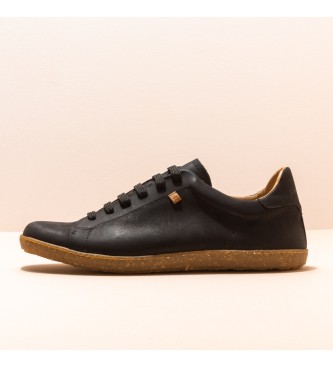 EL NATURALISTA. Zapatillas de piel Estratos negro EL NATURALISTA