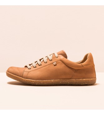 EL NATURALISTA. Zapatillas de piel Nobuck-W Cinnamon Estratos naranja