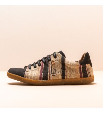 EL NATURALISTA. Zapatillas Abisai Black Estratos multicolor