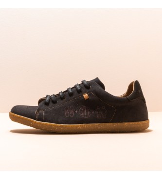 EL NATURALISTA. Zapatillas Organic Cotton Black Estratos negro