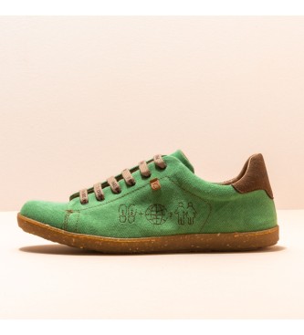 EL NATURALISTA. Zapatillas Organic Cotton Selva Estratos verde