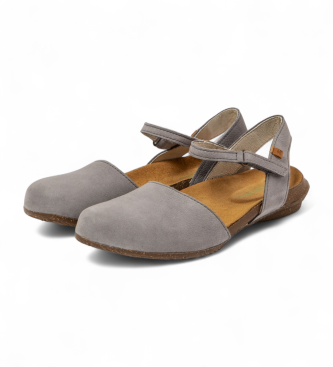 El Naturalista para mujer. 2N4123500005_0B0 Sandalias de piel N412 Wakataua azul 2