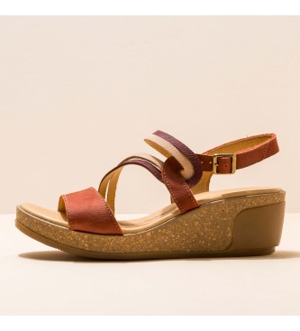 EL NATURALISTA para mujer. Sandalias de piel Pleasant Caldera Mixed Le