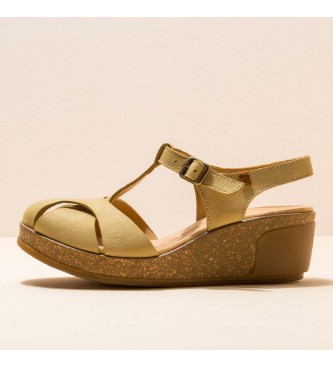 EL NATURALISTA para mujer. Sandalias de piel Pleasant Sunlight Leaves