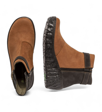 El Naturalista para mujer. 251331TY0005_023 Botines de piel N5133 Myth Yggdrasil marrón 3