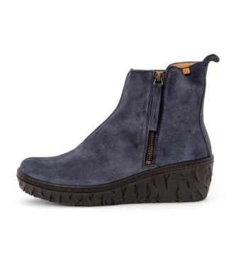 El Naturalista para mujer. 2516711NF005_0B0 Botines de piel N5167 marino (36), 3 a 5cm, Cremallera, Casual
