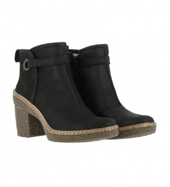 El Naturalista para mujer. 251791010005_001 Botines de piel Haya N5179 negro -Altura tacón: 6 cm- 2