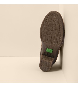 El Naturalista para mujer. 251791AD0005_091 Botines de Piel N5179 Haya granate -Altura tacón 7,5cm- 3