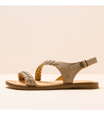 EL NATURALISTA para mujer. Sandalias de piel Lux Suede Piedra Tulip be