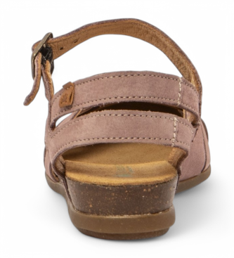 El Naturalista para mujer. 252071280005_008 Sandalias de piel N5207 Stella rojo teja 4