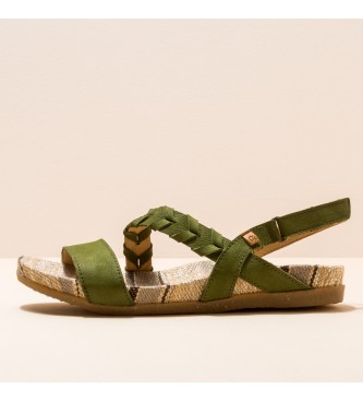 EL NATURALISTA para mujer. Sandalias de piel Pleasant Selva Zumaia ver