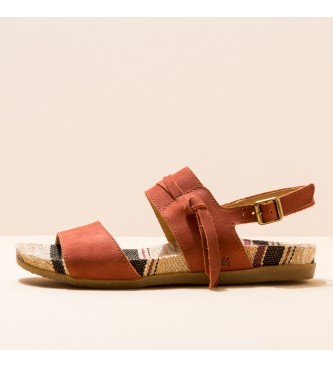 EL NATURALISTA para mujer. Sandalias de piel Pleasant Caldera Zumaia