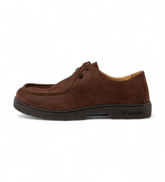 Unisex. 252651112005_012 Zapatos Pleasant Nomada (37), Piel, Plano, Cordones, Casual