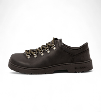 El Naturalista unisex. 252661101005_001 Zapatos Arizona negro (37), Piel, Plano, Cordones, Casual