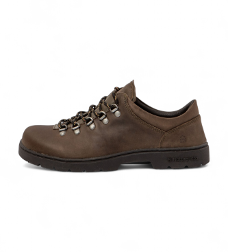 El Naturalistaunisex. 252661122005_0G3 Arizona bruine schoenen (41), Leer, Plat, Veters, Casual