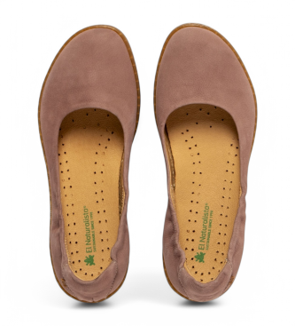 El Naturalista para mujer. 253003800005_008 Bailarinas de piel N5300 Coral rojo teja 3