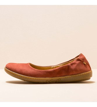 EL NATURALISTA para mujer. Bailarinas de piel Pleasant Caldera Coral n