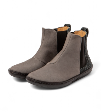 El Naturalista para mujer. 25310PET0005_001 Botines de piel Pleasant-Wulf gris 2