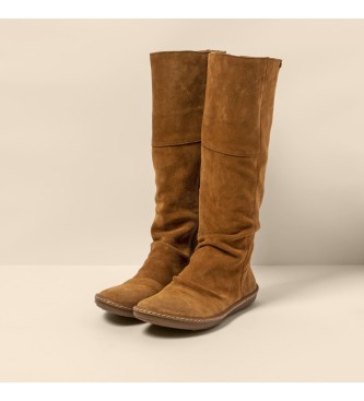 El Naturalista para mujer. 253132550005_023 Botas de Piel N5313 Coral marrón 2