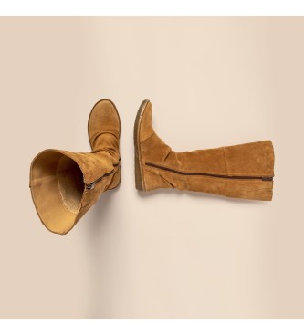 El Naturalista para mujer. 253132550005_023 Botas de Piel N5313 Coral marrón 4